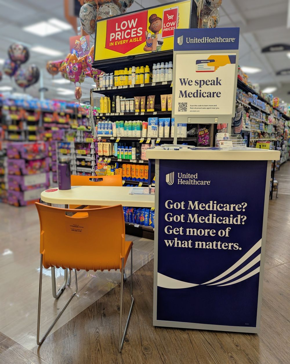 Have Medicare questions? Stop by at the UHC Medicare kiosk inside Ralph's San Marcos.
